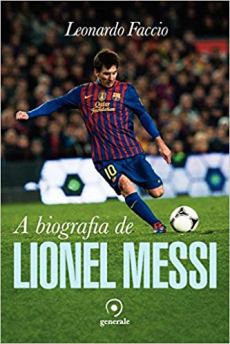 capa do livro a biografia de lionel messi